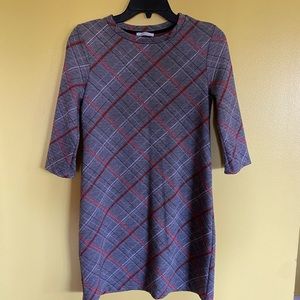 Zara Trafaluc classic plaid dress!